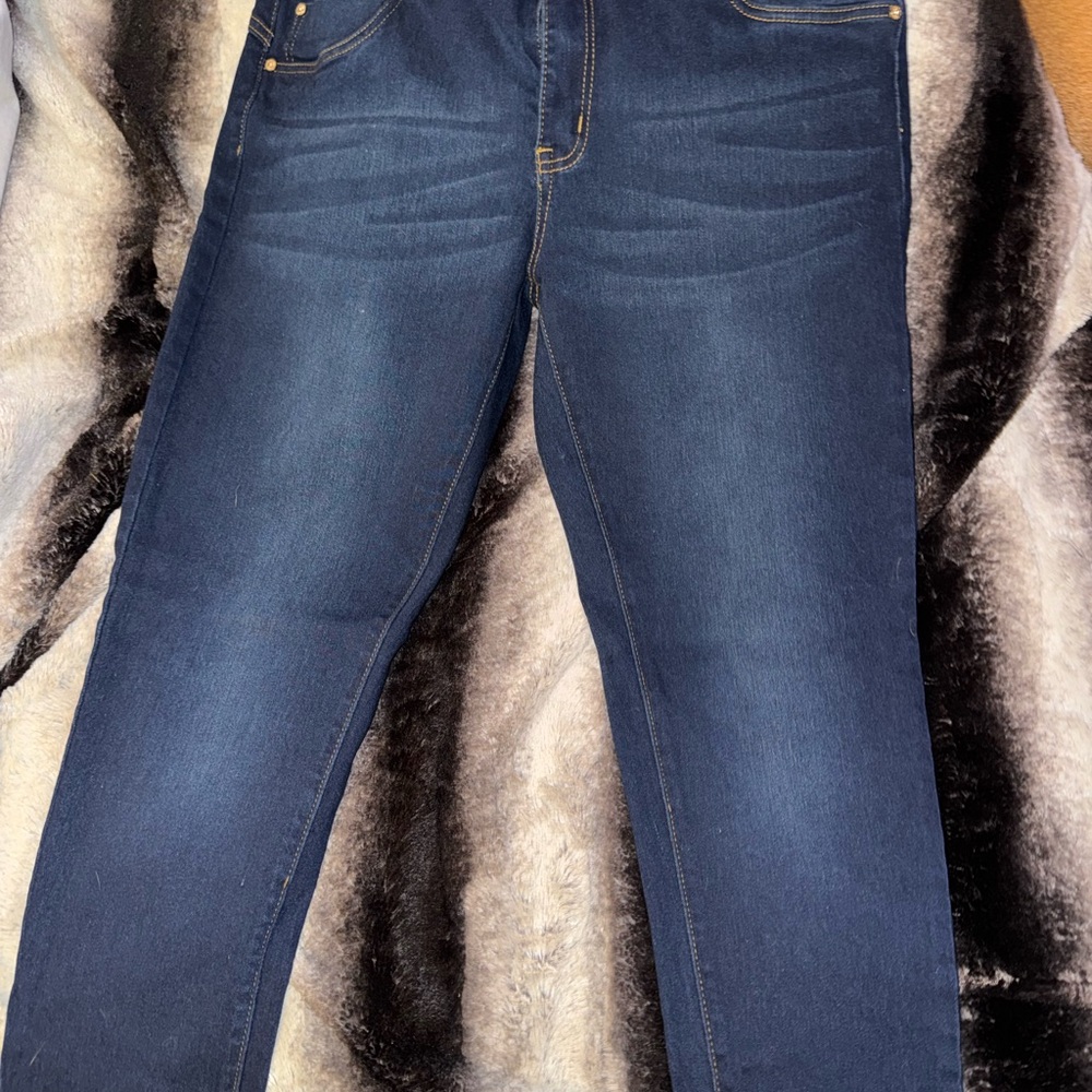 BKE Deep Blue Denim with Gold Accents